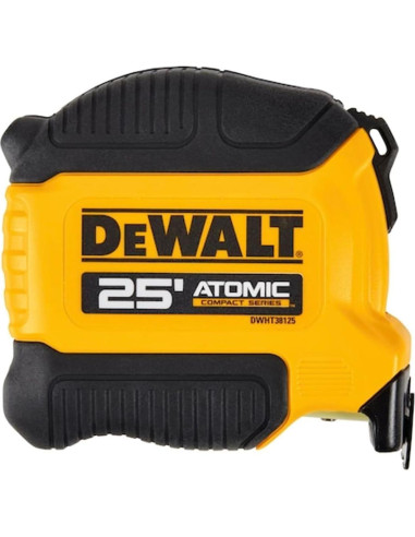 Cinta Métrica Atómica Dewalt 7.62 m con Freno de Dedo