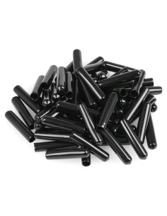 60 Cubiertas de Goma Negras para Vertedores de Licor FOCCTS