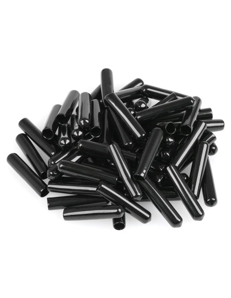 60 Cubiertas de Goma Negras para Vertedores de Licor FOCCTS