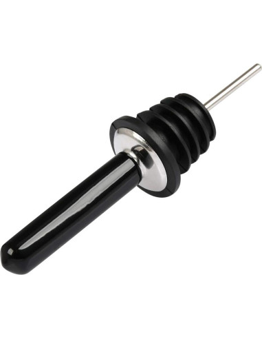 60 Cubiertas de Goma Negras para Vertedores de Licor FOCCTS