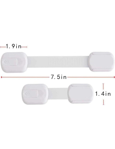 Bloqueos de Seguridad para Niños EYAKEG - Paquete de 4, Adhesivo