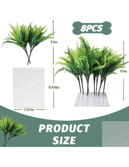 8 Piezas de Césped Falso para Entrenamiento de Perros Sysmashing