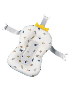 Cojín de Baño para Bebés - Alfombrilla de Malla Transpirable