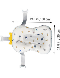 Cojín de Baño para Bebés - Alfombrilla de Malla Transpirable 2