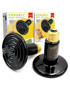 Emisor de Calor Cerámico 100W ReptiKing para Reptiles y Anfibios