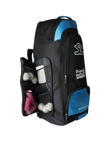 Bolsa de Cricket Shrey Pro Duffle 137L Negro/Azul