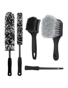 Kit de Cepillos para Limpiar Ruedas DEPOTA 5 Piezas