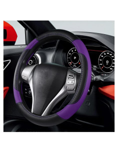 Funda de Volante BELOMI de Cuero 38 cm Antideslizante