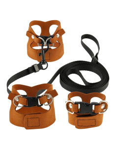 Juego de Arnés y Correa Ajustable Lainiute para Dragón Barbudo