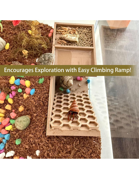 Escondite 3D para Cangrejos Ermitaños HOZOE - Madera