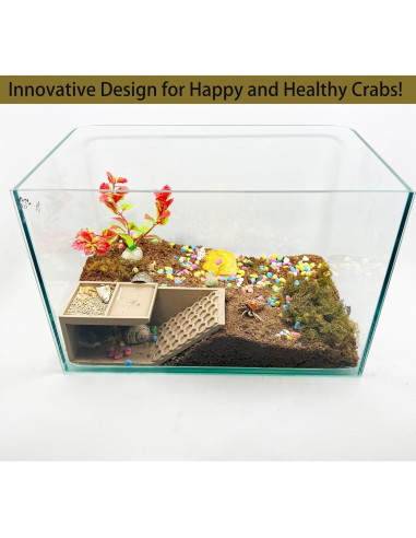 Escondite 3D para Cangrejos Ermitaños HOZOE - Madera