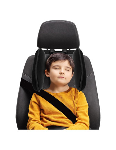 Almohada Reposacabezas Ajustable BBTO para Coche - Soporte 360