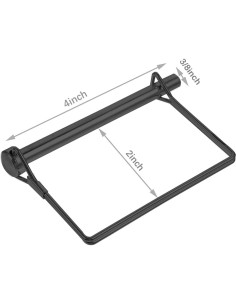 Paquete de 2 Pasadores de Enganche Truleego 10 mm x 10 cm Acero 2