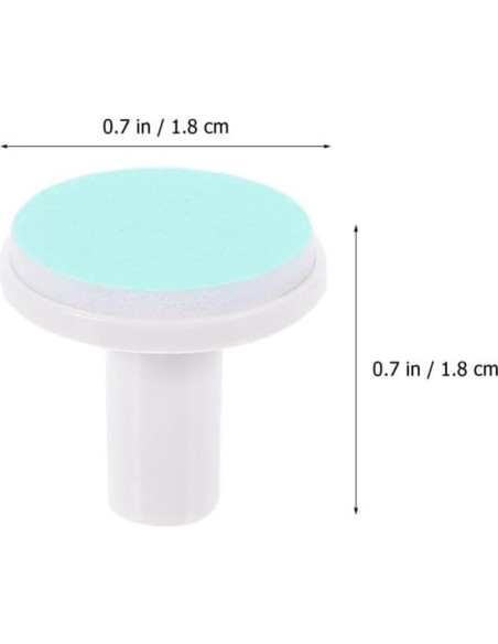 24 Almohadillas de Reemplazo para Limador de Uñas Eléctrico MHFOOU