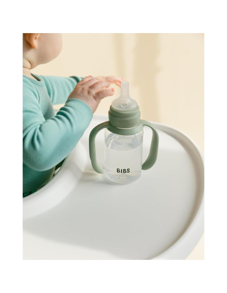 Tetina de Silicona BIBS para Biberón - 2 Unidades, Anti-Cólicos