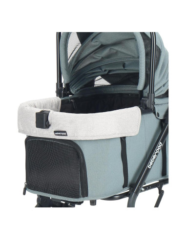 Funda Antisuciedad Beberoad para Carrito de Mascotas Gris T3/T4/X2/X3