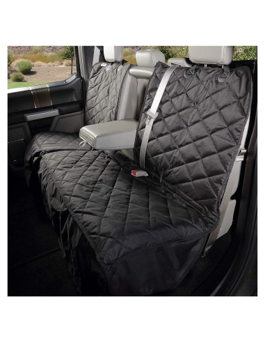 Cubierta de Asiento para Perros 4Knines - Lado Pasajero Negro