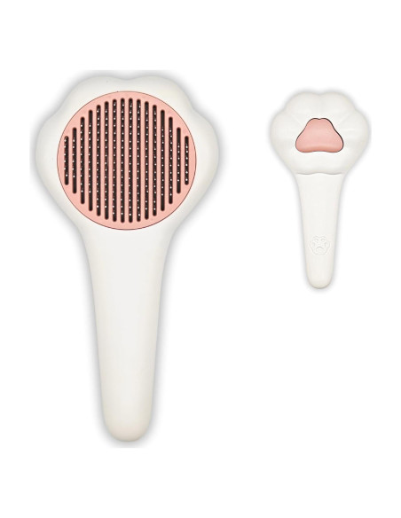 Cepillo Slicker Autolimpiante para Gatos y Perros - Genérico