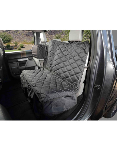 Cubierta de Asiento para Perros 4Knines - Lado Pasajero Negro