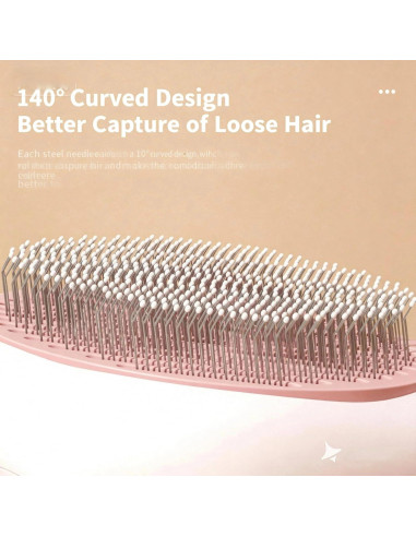 Cepillo Slicker Autolimpiante para Gatos y Perros - Genérico