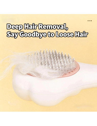 Cepillo Slicker Autolimpiante para Gatos y Perros - Genérico