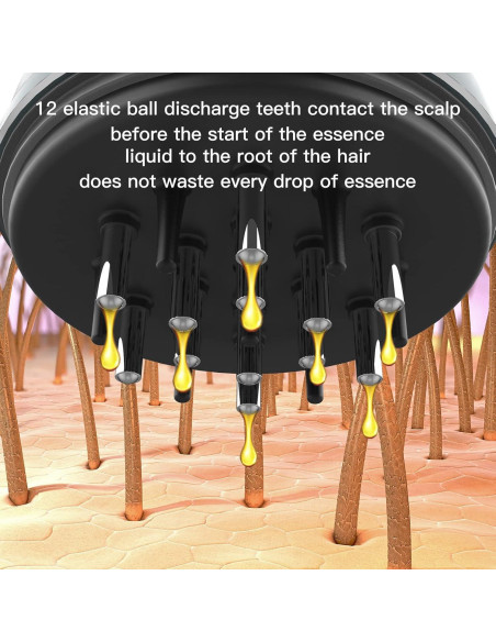 Aplicador de cuero cabelludo Lemarland DD-14Z 30ml Masajeador