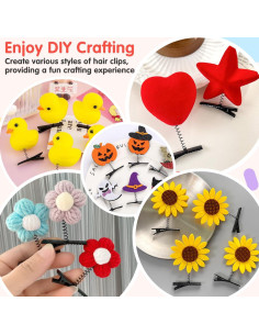 Clips para el cabello DOITOOL tipo cocodrilo 100 piezas 2