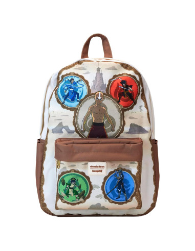 Mochila Loungefly Nickelodeon Avatar: La Leyenda de Aang 29x12x44cm