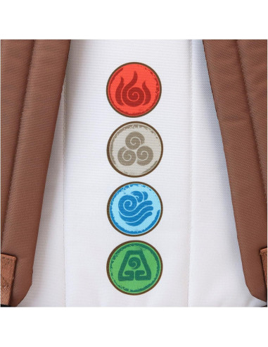 Mochila Loungefly Nickelodeon Avatar: La Leyenda de Aang 29x12x44cm