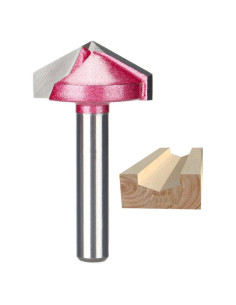 Broca en V HUHAO 120 Grados Carburo para CNC 3D