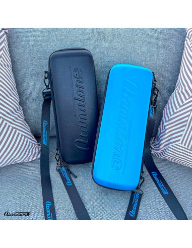 Otamatone Regular Fresa + Estuche Protector Rojo - Instrumento Musical