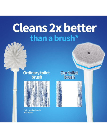 60 Recargas Desechables para Cepillo de Inodoro Hohoky