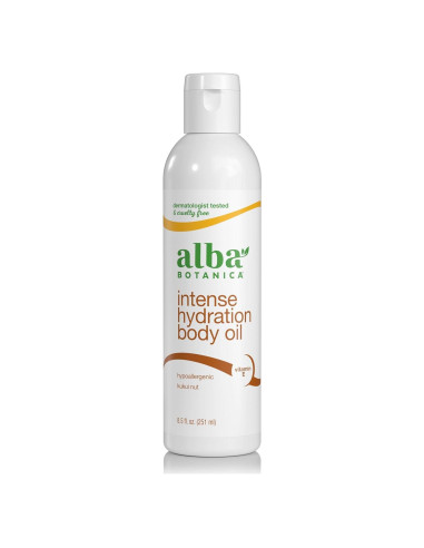 Aceite Corporal Hidratante Alba Botanica 240 ml Nuez Kukui
