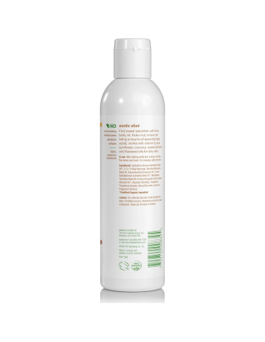 Aceite Corporal Hidratante Alba Botanica 240 ml Nuez Kukui