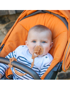 Paquete de 4 correas de seguridad Eoopoon para chupetes y juguetes 2