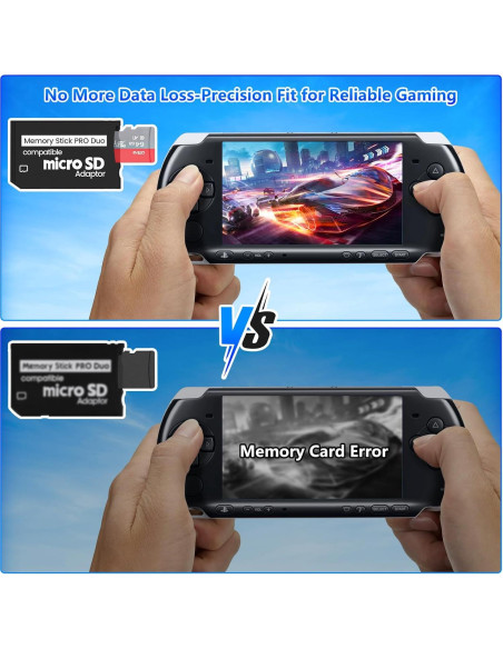 Adaptador de Memoria Stick PRO Duo INDMEM - 2 Paquetes Micro SD