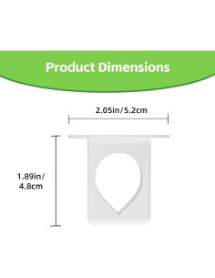 Tazas de Cultivo Hidropónico Grow yCube para Gardyn - 5 Paquete 2