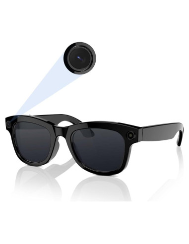 Gafas de Cámara Inteligente CuiSuto 8MP HD con AI y 32GB