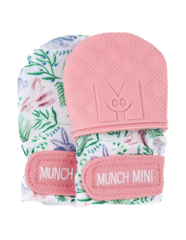 Mitones de Dentición Malarkey Kids Rosa Claro - Paquete de 2