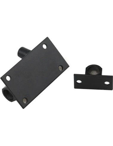 Pestillo Deslizante Bitray 2 Piezas Negro Mate 5.08 cm