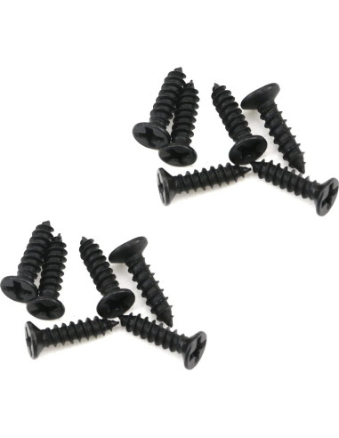 Pestillo Deslizante Bitray 2 Piezas Negro Mate 5.08 cm