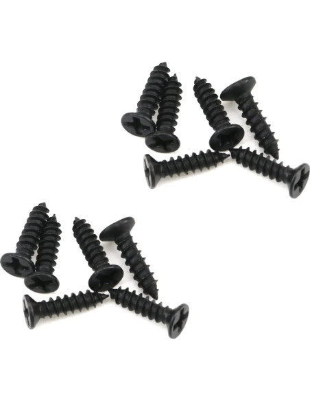 Pestillo Deslizante Bitray 2 Piezas Negro Mate 5.08 cm