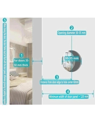 Cerradura de Pestillo Vertical FARFELLNY con Llave - 132x85mm
