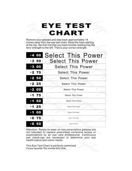 Gafas de Lectura Eyekepper Ojos de Gato Transparentes 48mm