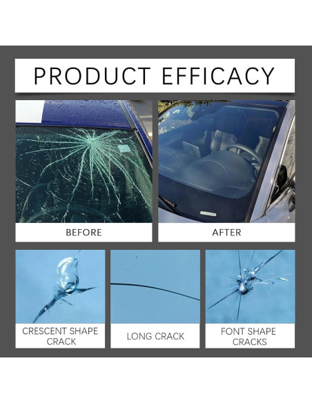 Kit de Reparación de Grietas en Parabrisas Flkaskf - Rápido y Efectivo