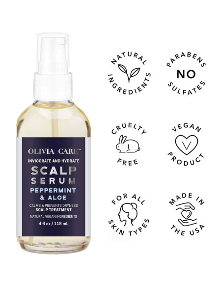 Suero Hidratante para Cuero Cabelludo Olivia Care 118 ML