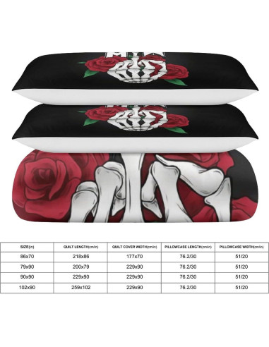 Conjunto de Ropa de Cama MAXPIC Anime 3 Piezas 200x229cm