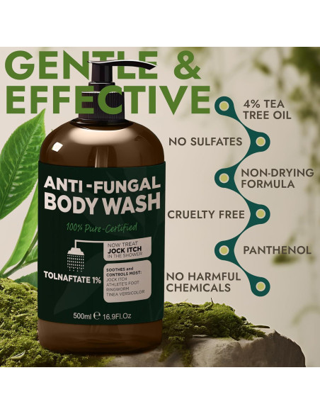 Jabón Corporal Antifúngico Terramed 500 ml - Antibacteriano