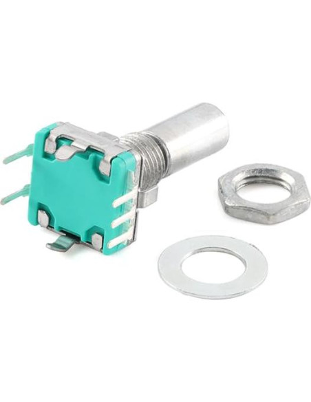 10 Pcs Interruptor Codificador Rotativo EC11 20mm 5 Pines D