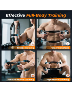 Entrenador de Brazos Twister HTM - Resistencia 27-45kg 2